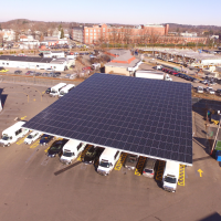 MWRTA Installs Solar to Cut Costs, Cover Fleet, and ‘Be Green’ image